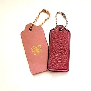 2 Coach Hang Tags